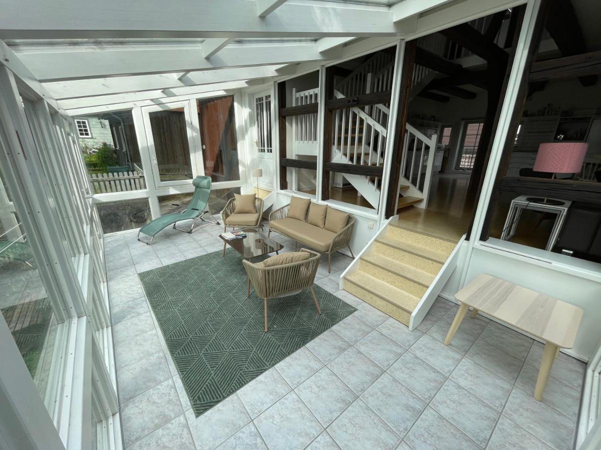Liebevoll Eingerichtetes Ferienhaus Mit Grossem Garten クラウスタール・ツェラーフェルト エクステリア 写真