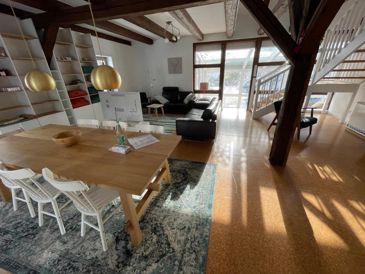 Liebevoll Eingerichtetes Ferienhaus Mit Grossem Garten クラウスタール・ツェラーフェルト エクステリア 写真